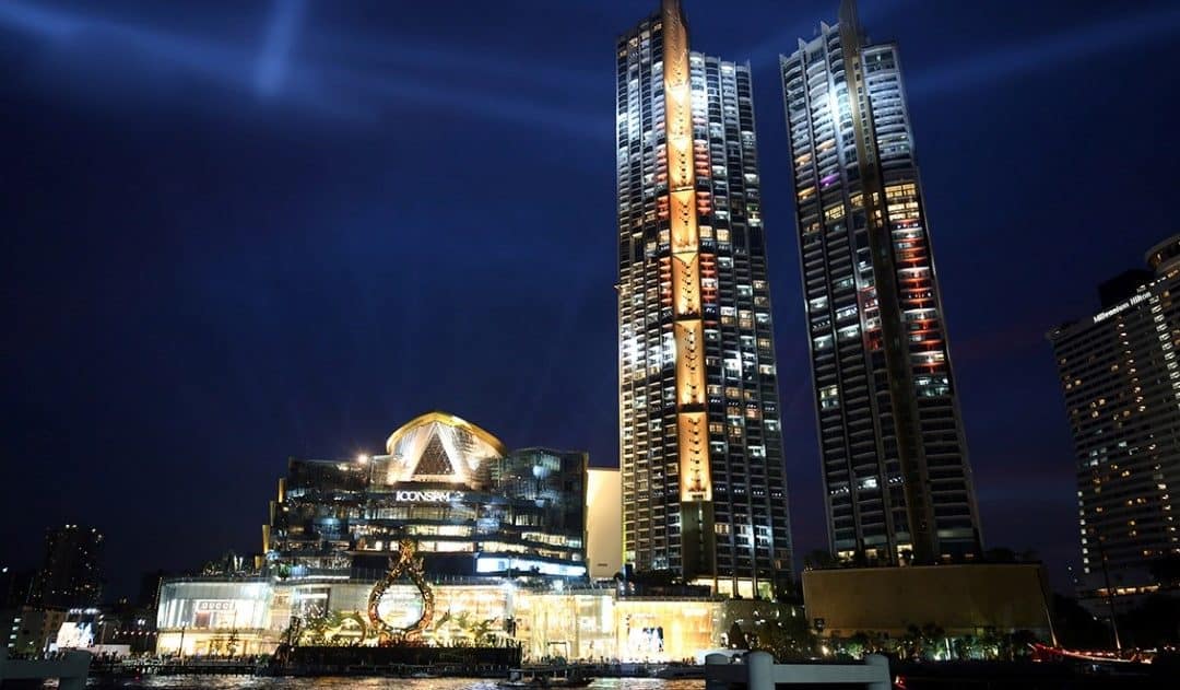 รูปห้างสรรพสินค้า ICONSIAM และ SIAM TAKASHIMAYA